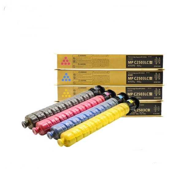 image of a set Ricoh MP C2004 Toner Cartridges