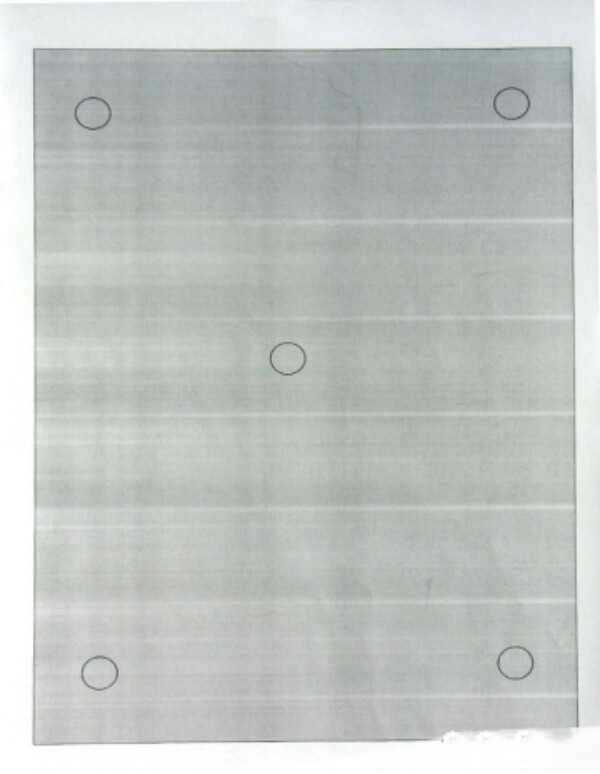 image of Horizontal Missing Print