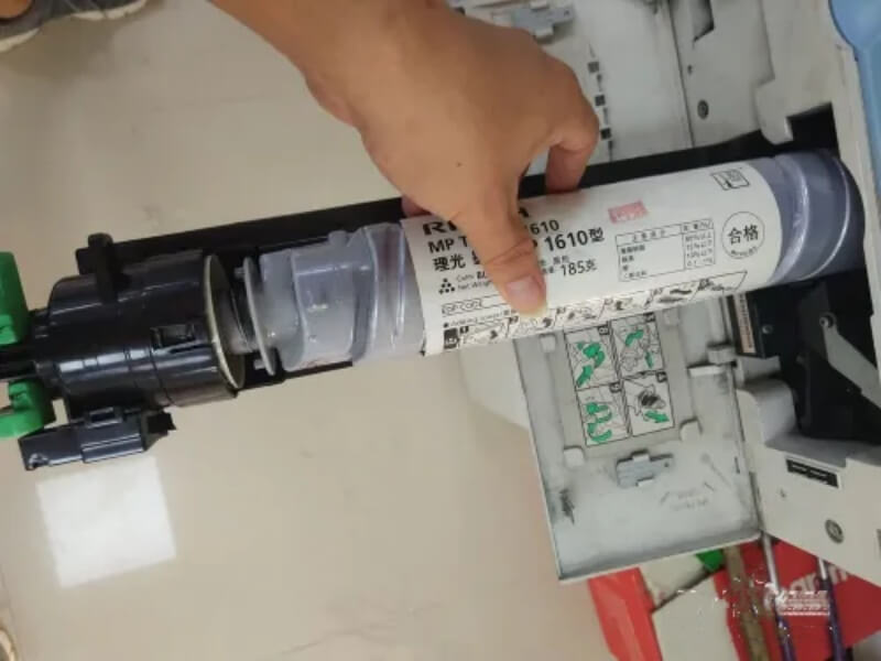image of a Ricoh MP 1610 toner cartridge