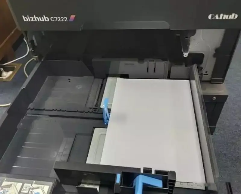 image of a Konica Minolta C7222 printer