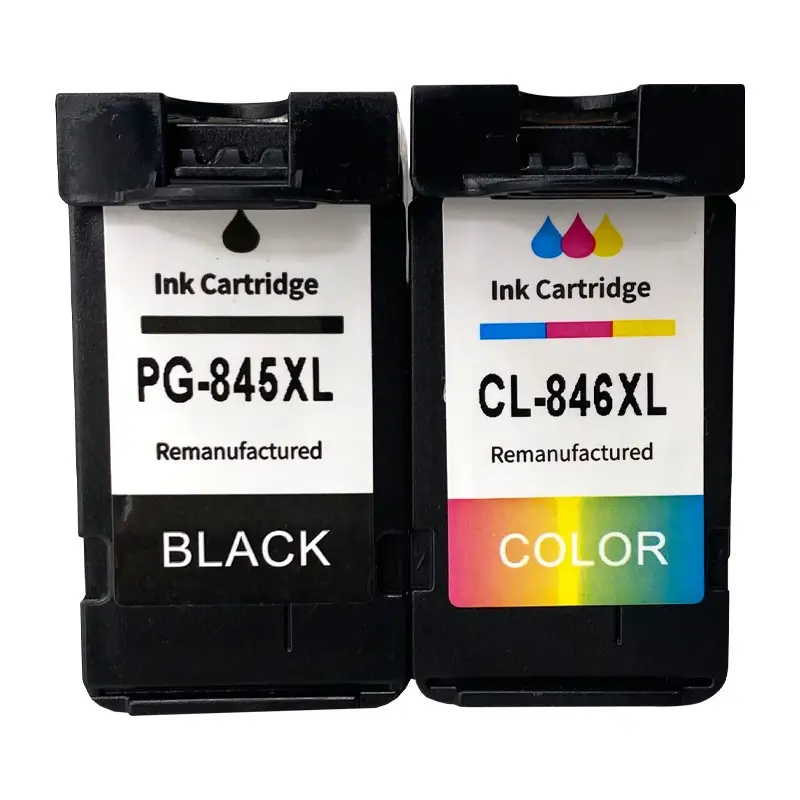 image of a Canon PG-845XL and a CL-846XL ink cartridge