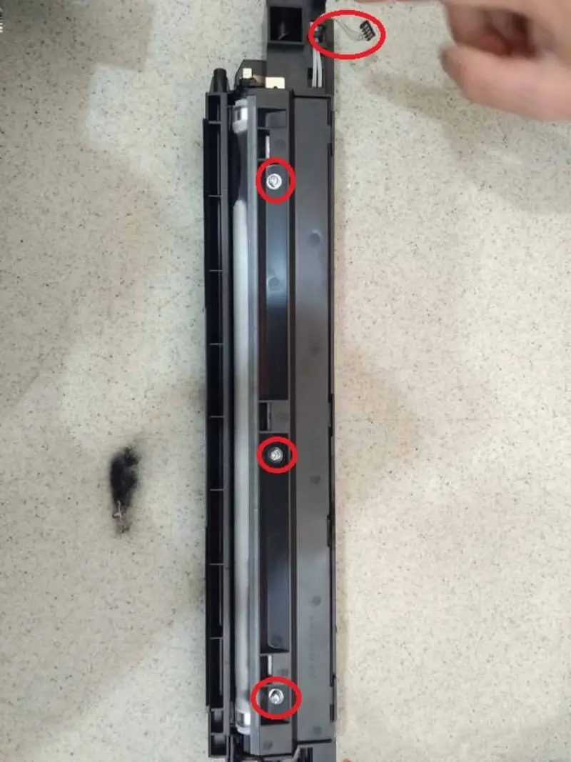 image of refill developer on Konica