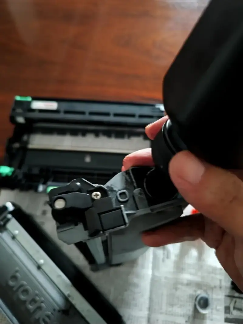 image of Brother toner cartridge refilling