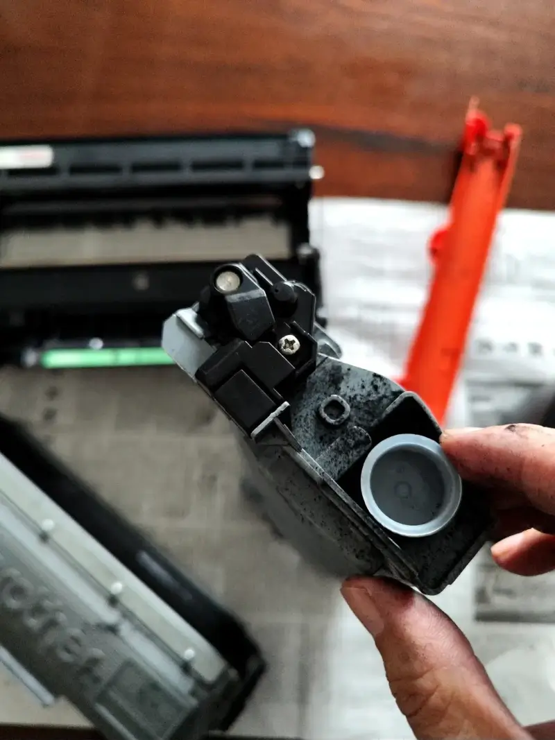 image of Brother toner cartridge refilling