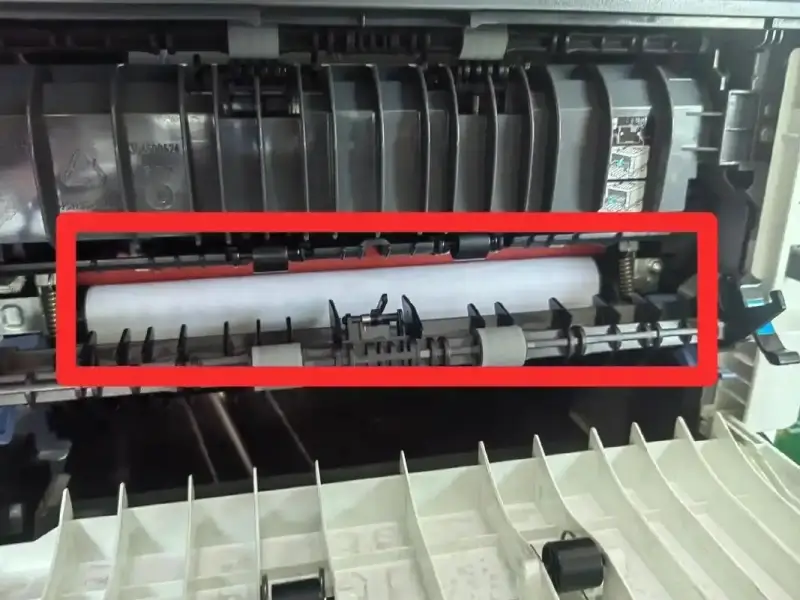 image of printer paper jammed