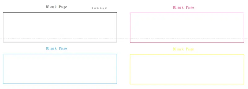 image of printer test page