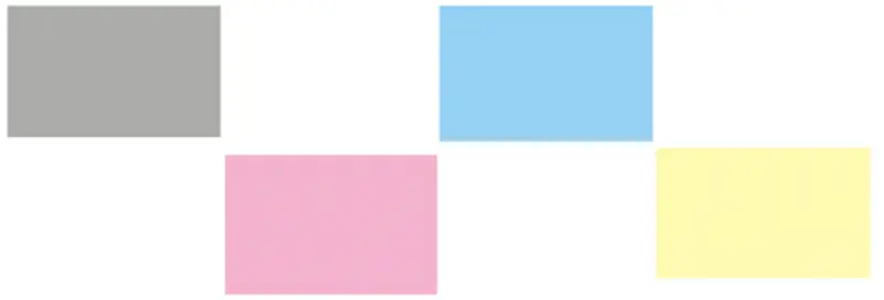 image of a printer test page