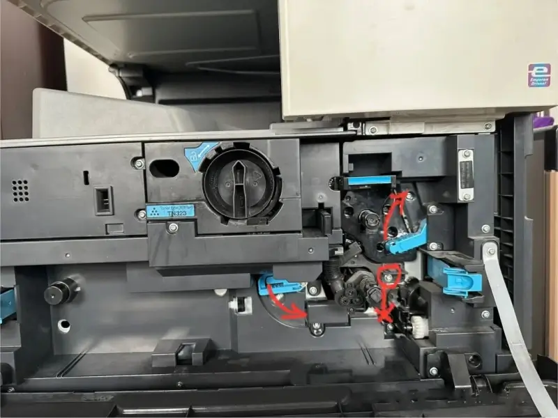 image of a Konica Minolta 367 printer