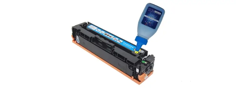 image of filling HP toner cartridge
