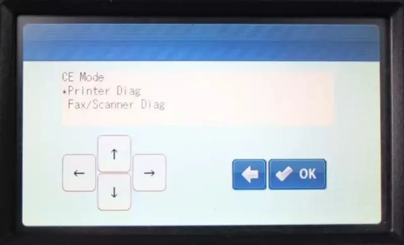 image of Clearing "Replace Developer Unit" Error on Xerox SC2020