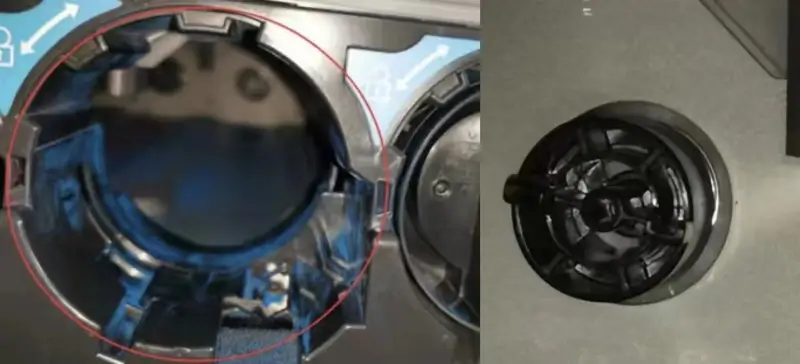 image of Konica Minolta toner cartridge rotating gear