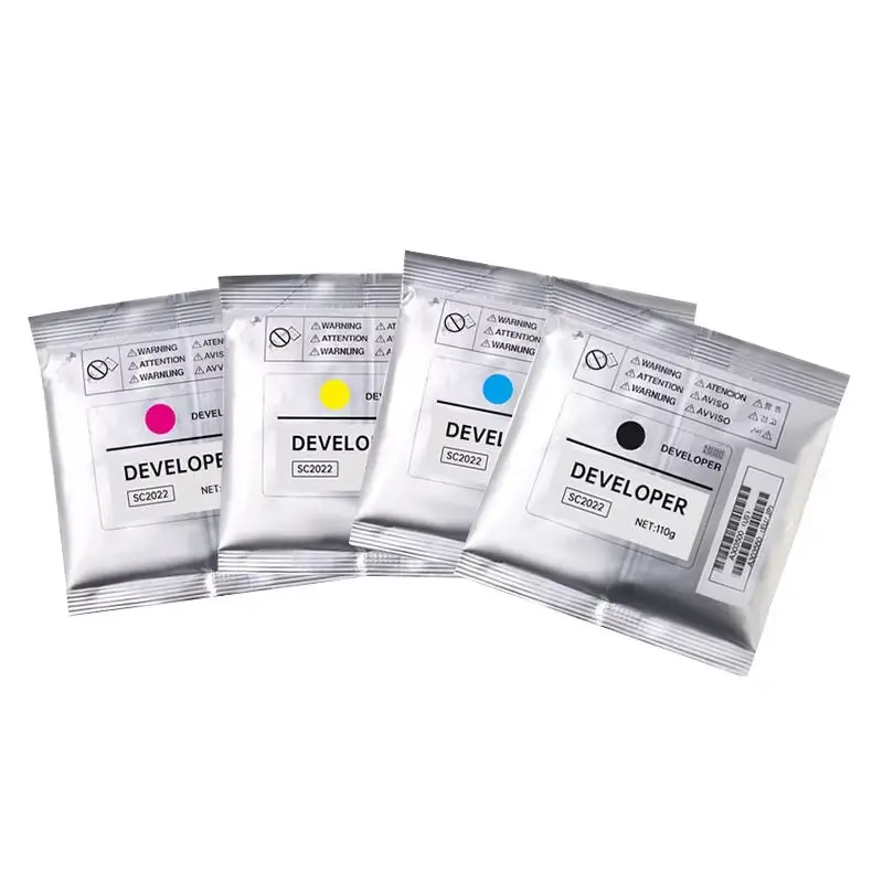 image of C M Y K Xerox SC2020 Developer