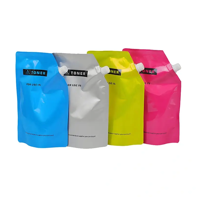 image of 4 bags refill toner powder